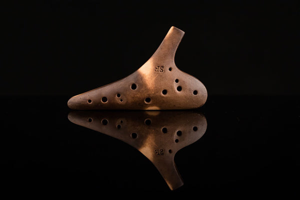 Zilei Ocarina Brand: 12-Hole Soprano F Key Ocarina Handmade Ocarina Musical Instrument