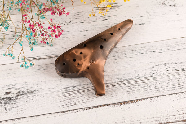 Zilei Ocarina Brand: 12-Hole Alto C Key Ocarina Handmade Ocarina Musical Instrument