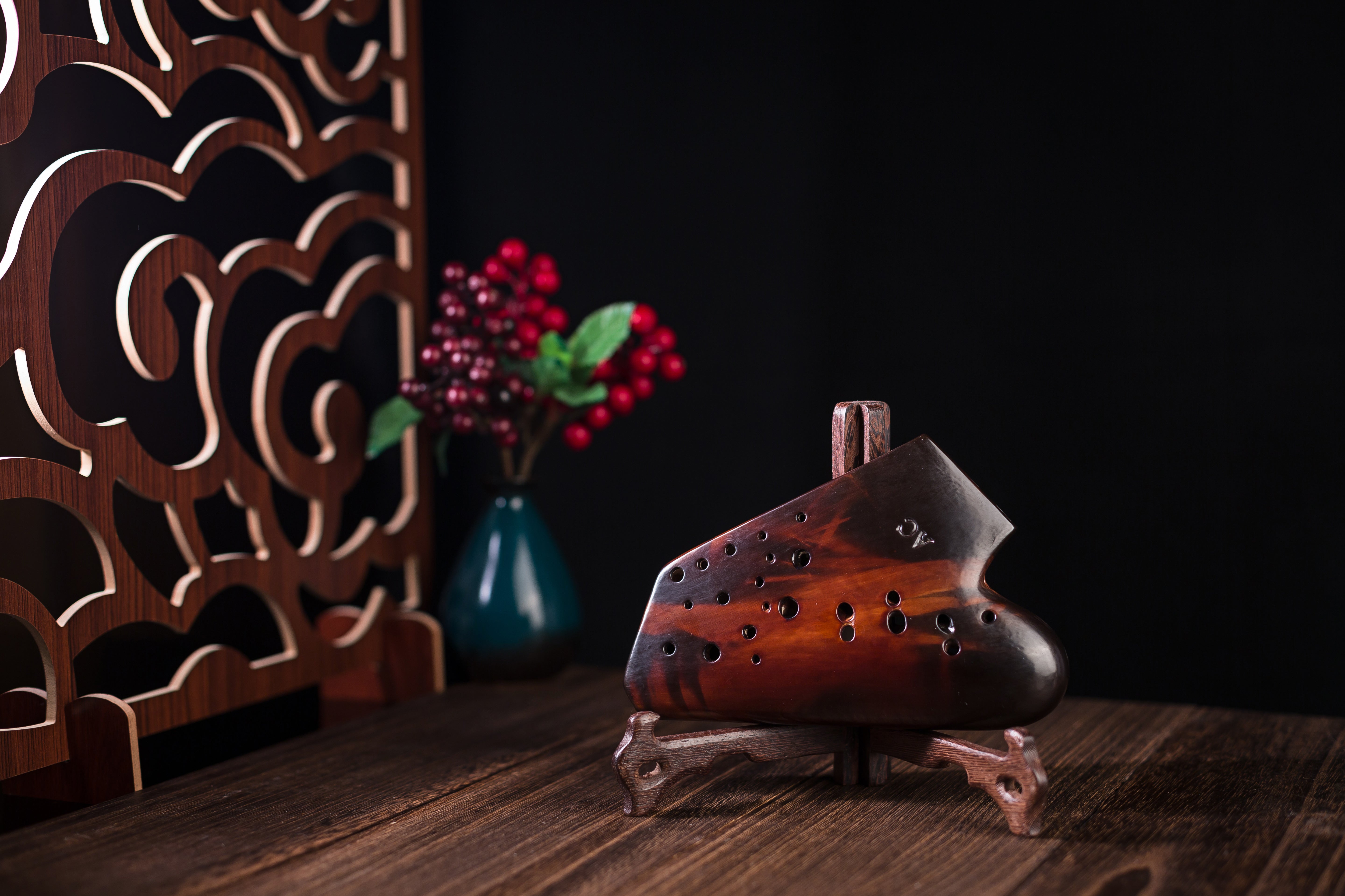 Ocarina New Utility Model Chinese Triple-Chambered Ocarina AC