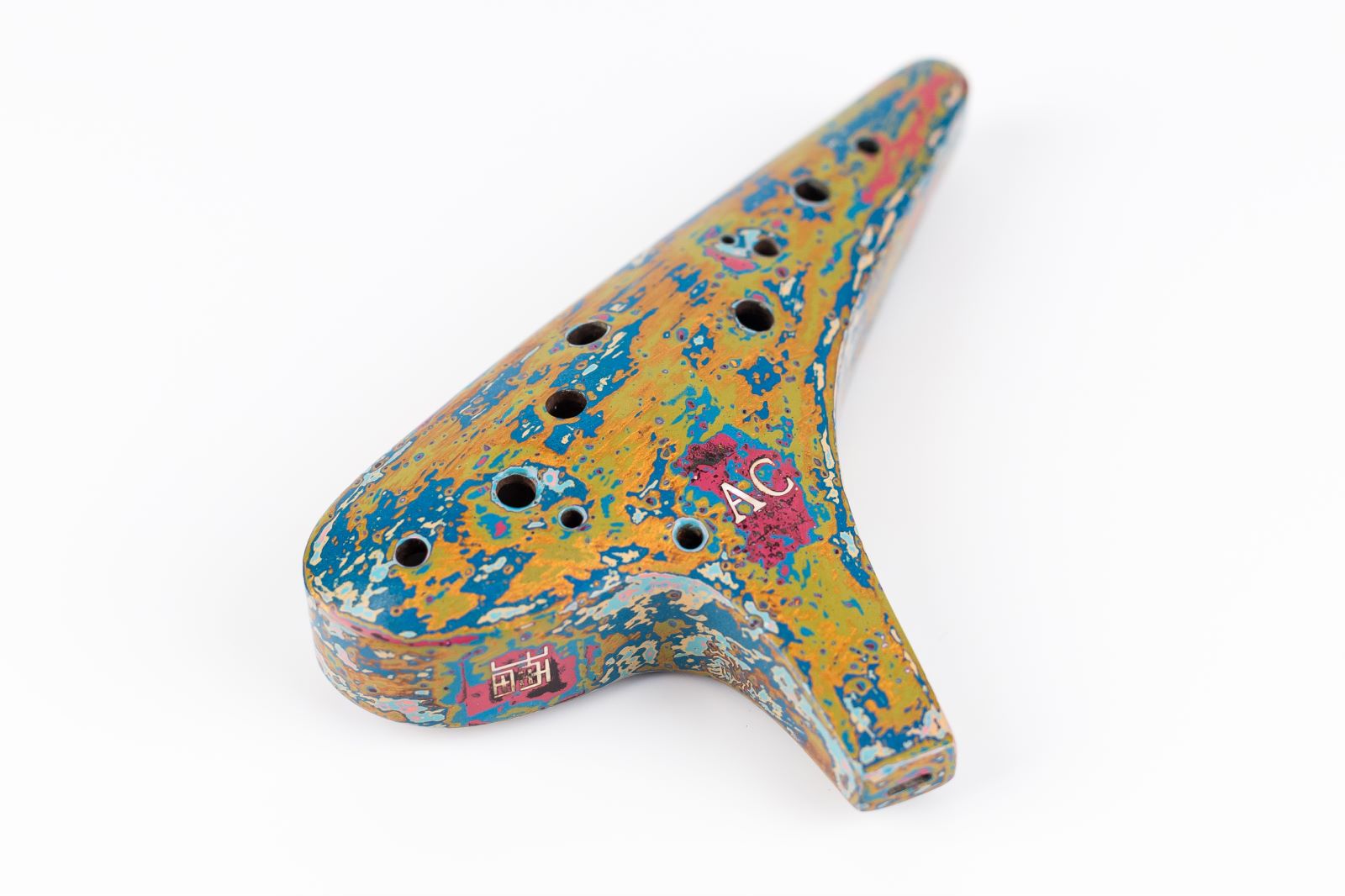 Pieta　Ocarina１C EXcellent Soundscape 'Cooller' Ceramic 12-Hole Ocarina in C Major