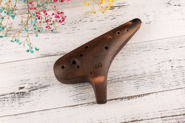 Alto G Key 12-Hole Handmade Ocarina Musical Instrument Zilei Ocarina Brand